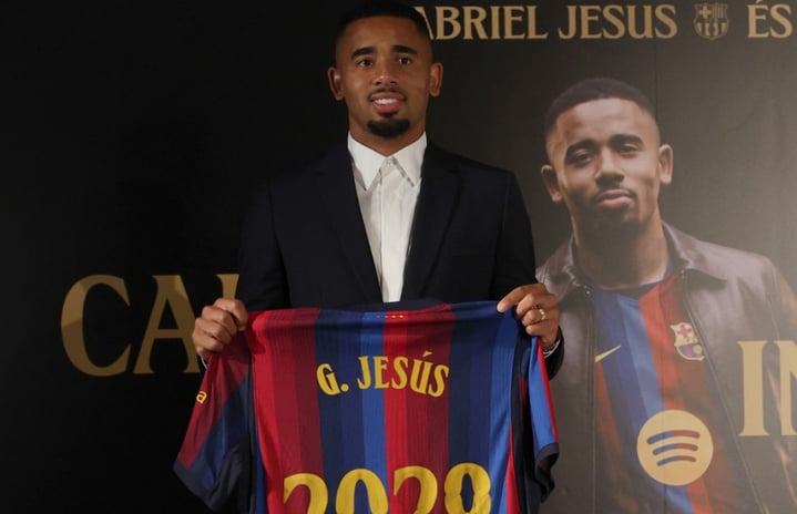 Barcelona bring in Jesus from Arsenal, loan out Casado Sep 2, 2026